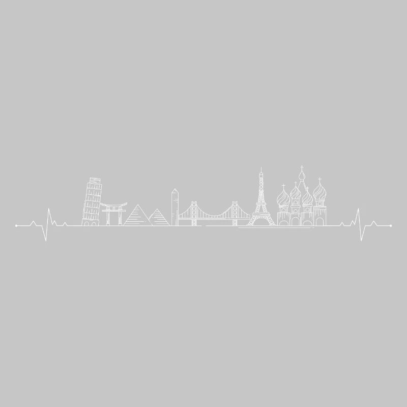 Heartbeat points de repère skyline