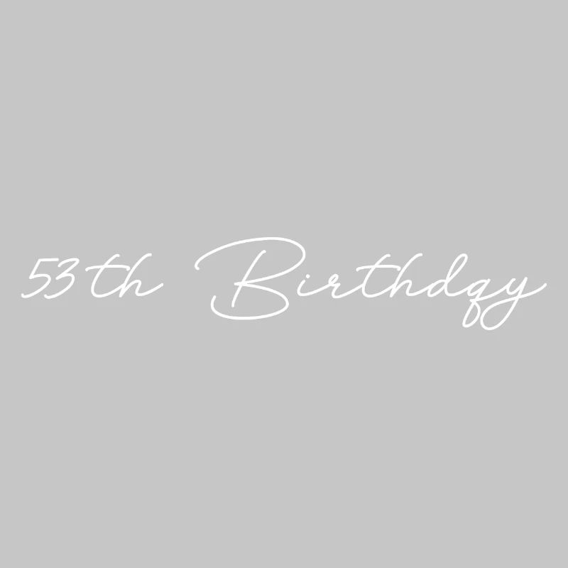 53th Birthday
