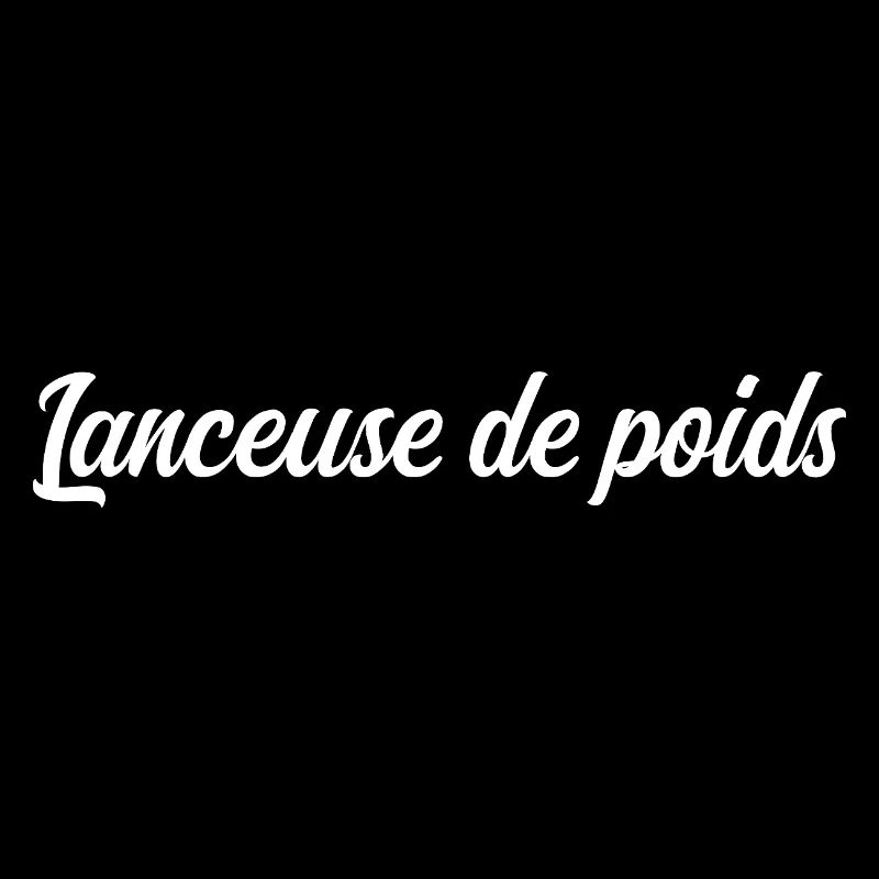 Lanceuse Poids Athlétisme Force Compétition Sport