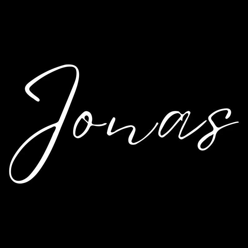 Jonas Name T-Shirt Gift for Men
