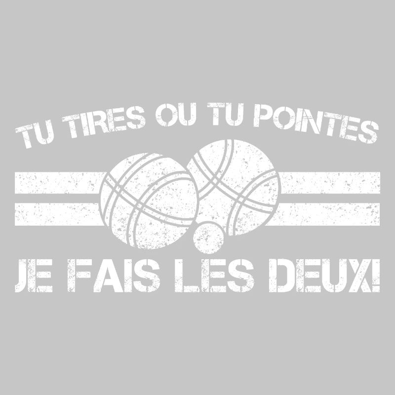 Pétanque zieht oder passt: Ich mache beides