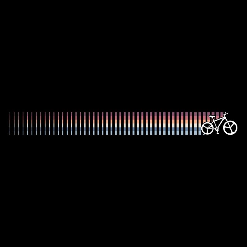 Dégradé code-barres Sunset
