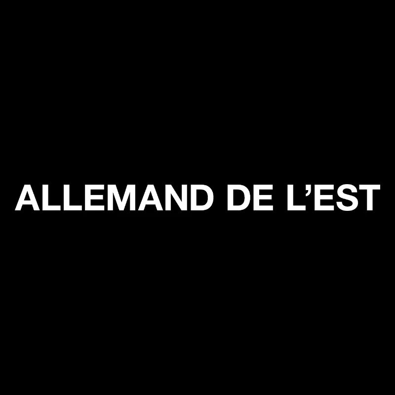 ALLEMAND DE L’EST Ossi est-allemand