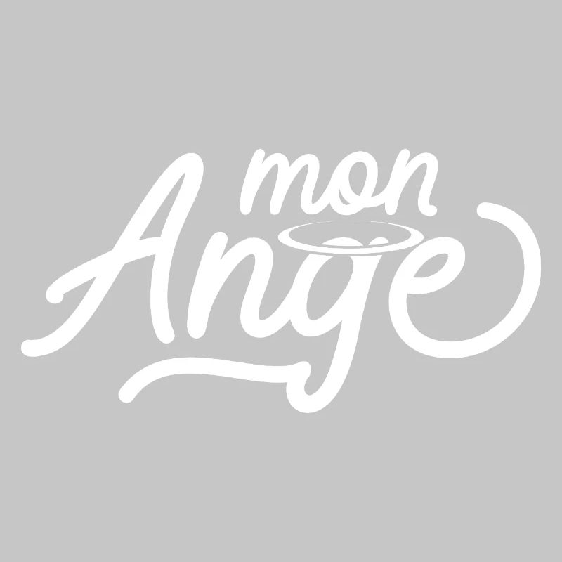 Engelsdesign mit ätherischem Heiligenschein