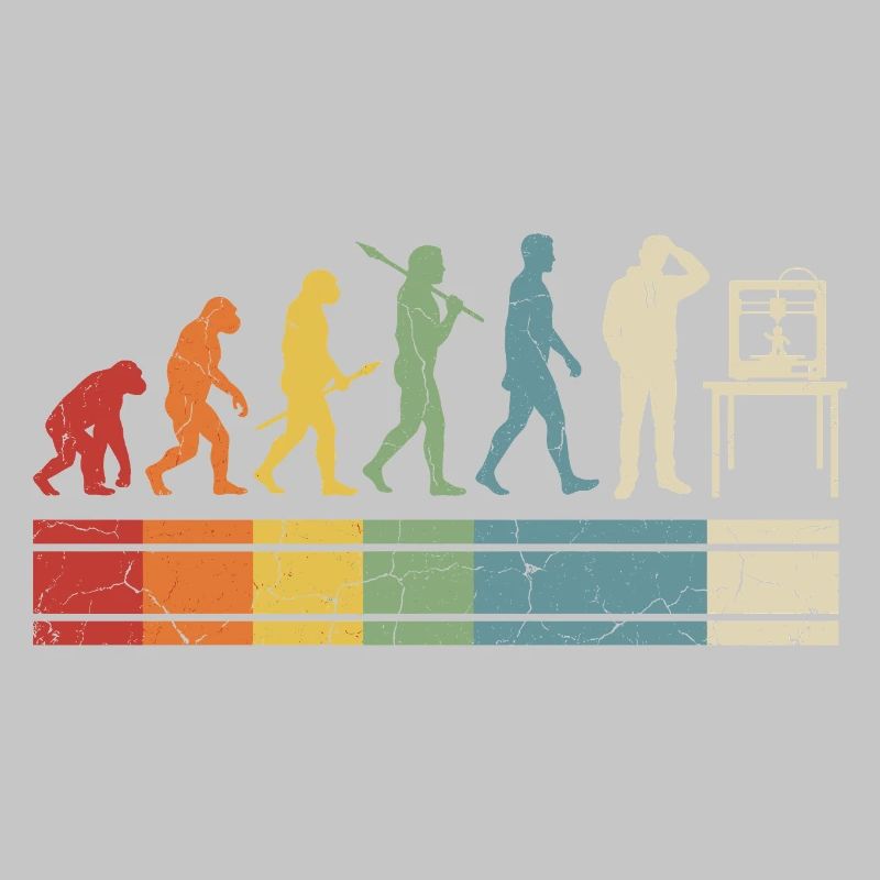 3D Printing Evolution – Vintage Maker Design