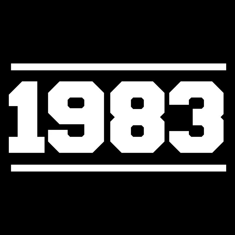 1983 Cadeau rétro 1983 original 1983