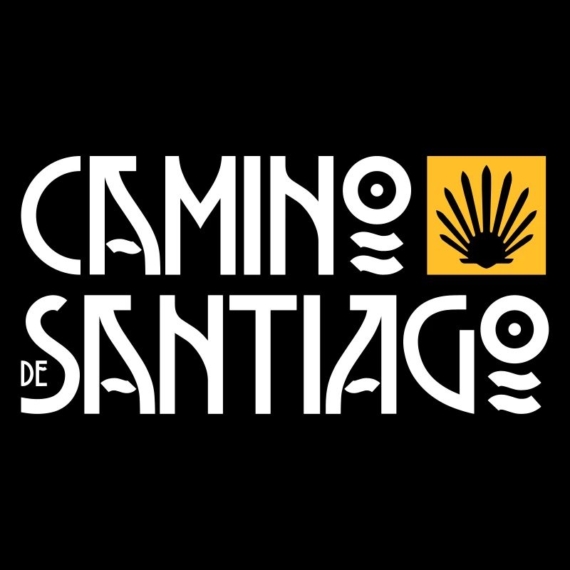 Camino de Santiago | Chemin de Saint-Jacques | Art Deco Typo