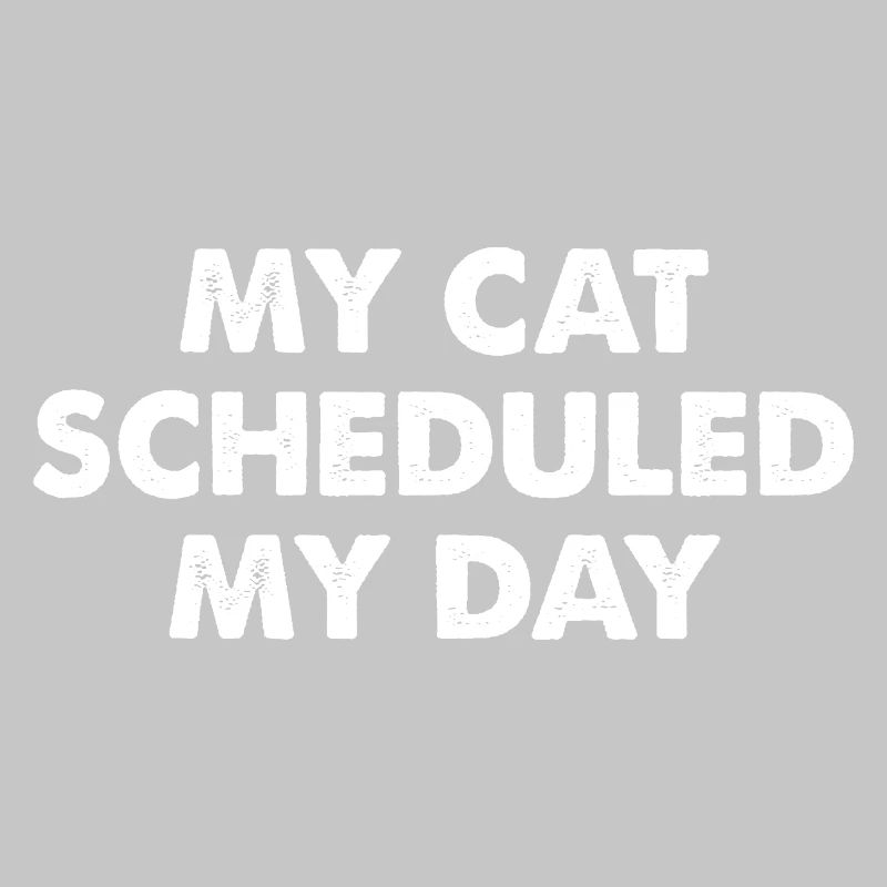 Mon chat a programmé ma journée