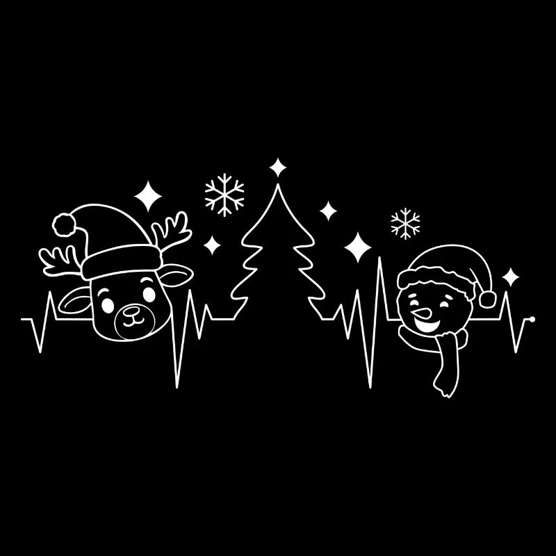 Réveillon de Noël Jolly Reindeer