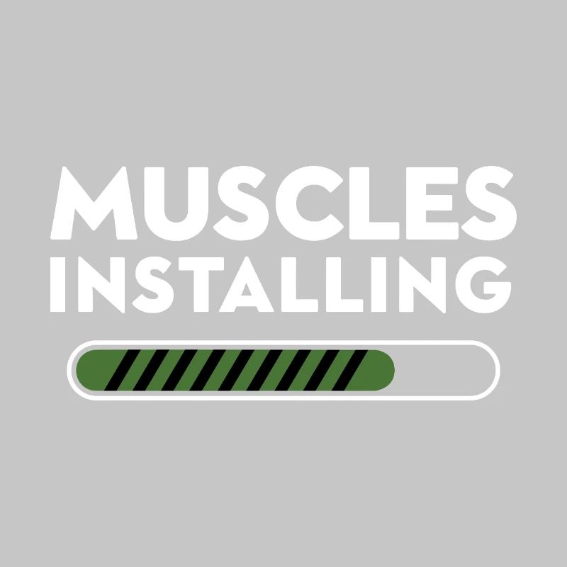 Muscles s’installant Progress Graphic