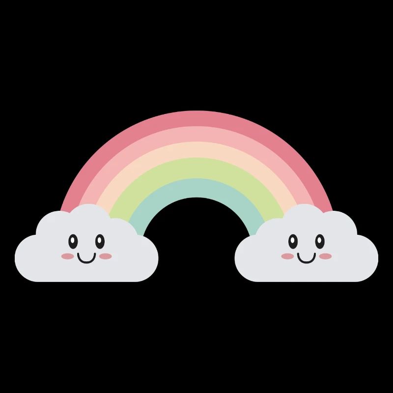Nuages arc-en-ciel