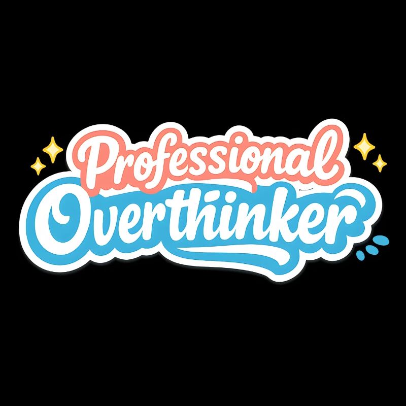 PROFESSIONAL OVERTHINKER VINTAGE
