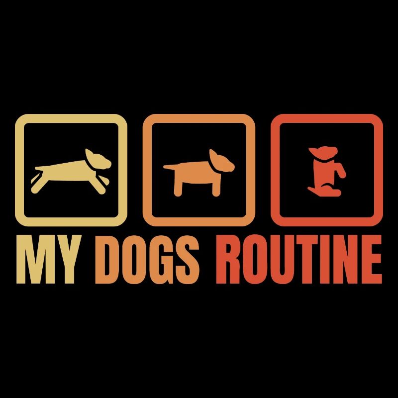 My dog's routine