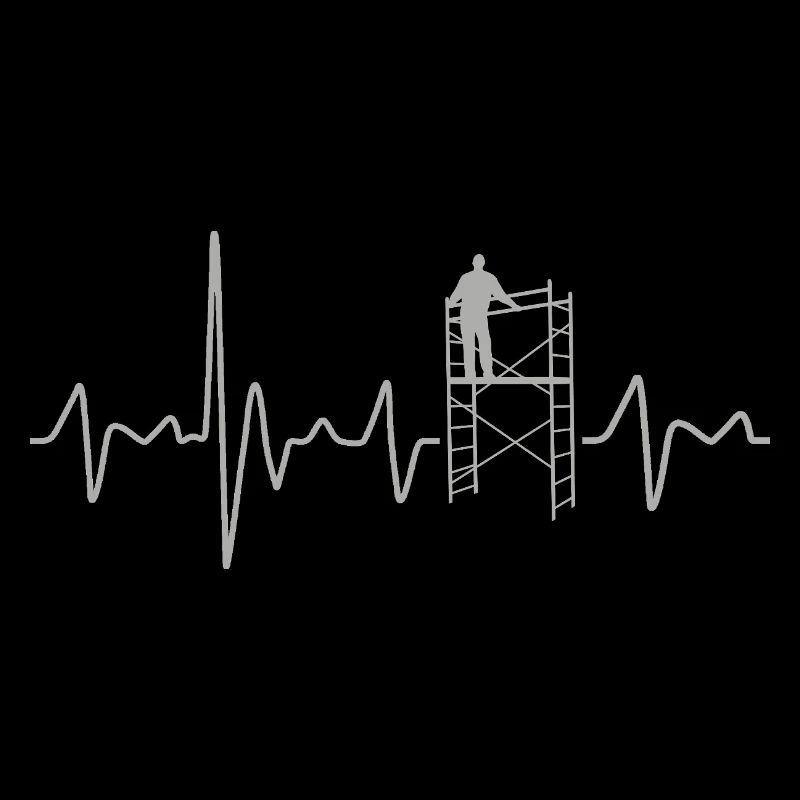 Échafaudage Heartbeat Échafaudage rétro pour artisans