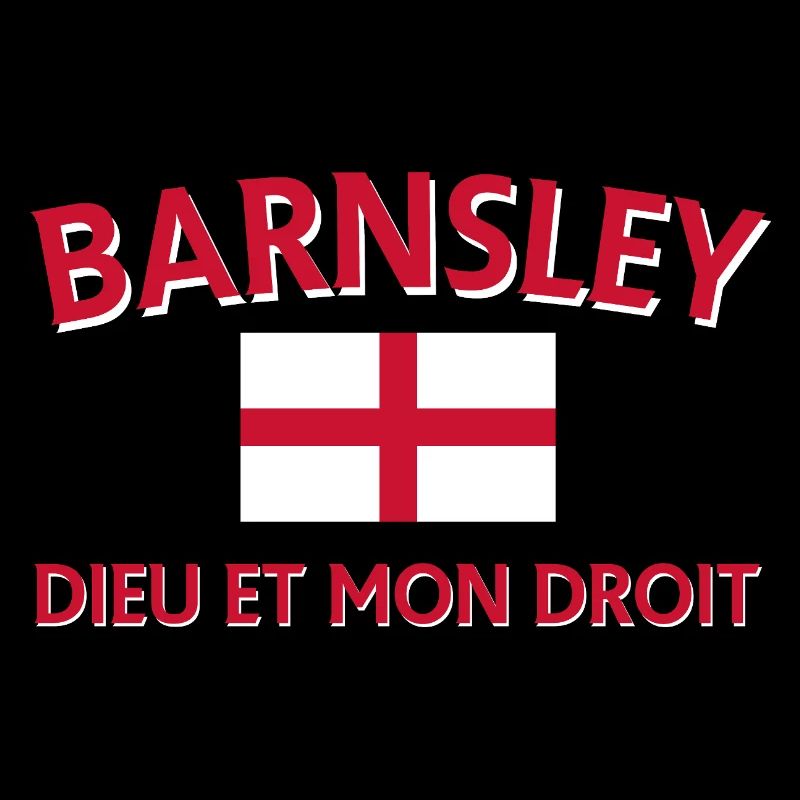 Emblème de Barnsley drapeau de l’Angleterre