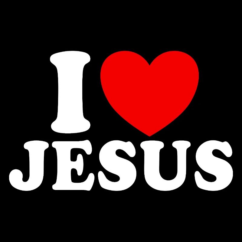 Ich liebe Jesus, christlicher Glaube, Kirche, Bibe