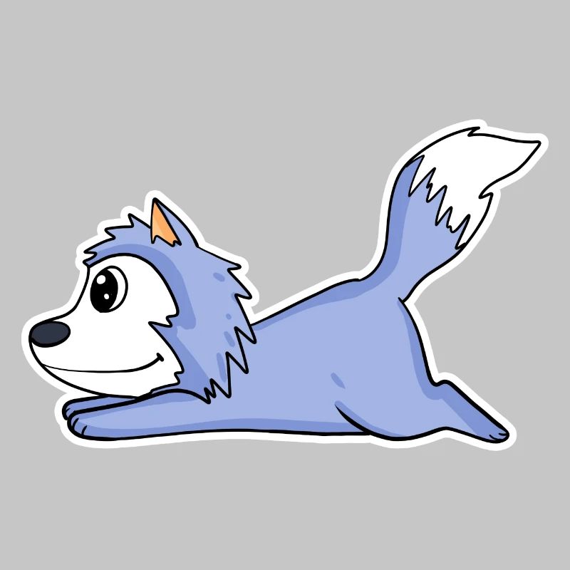 lying wolf