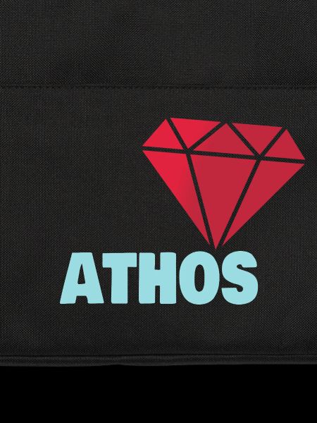 Athos as a diamond