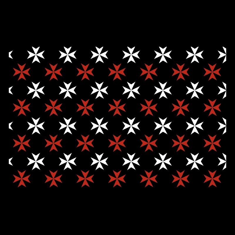 Maltese cross pattern
