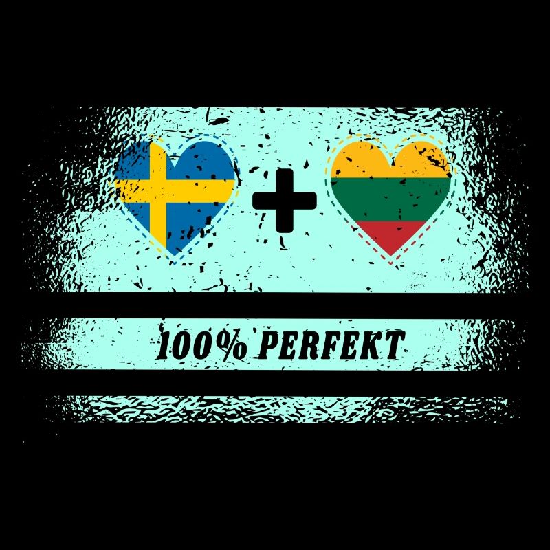 Litauen und Schweden 100% perfekt / Geschenk