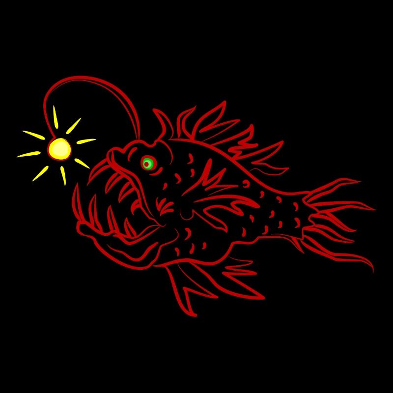 A lantern fish