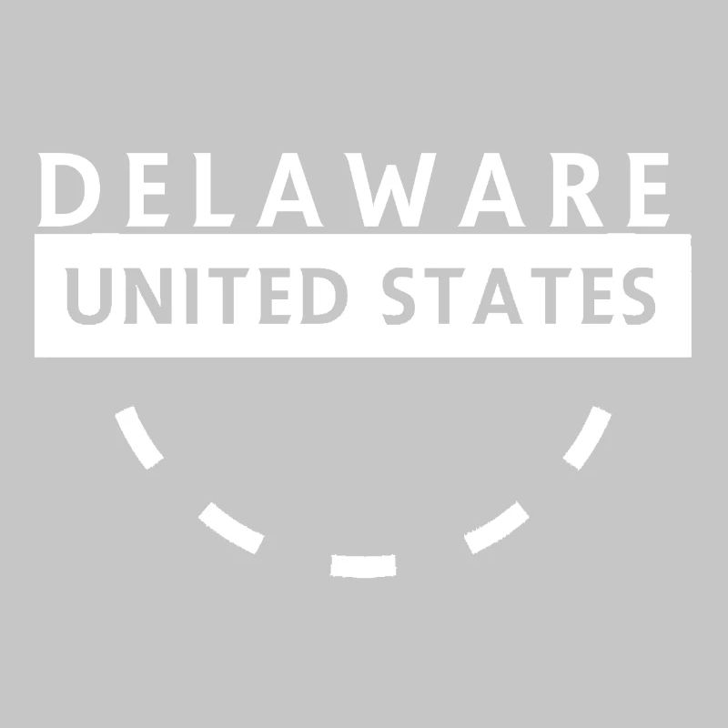 Delaware State Emblem Circular Badge