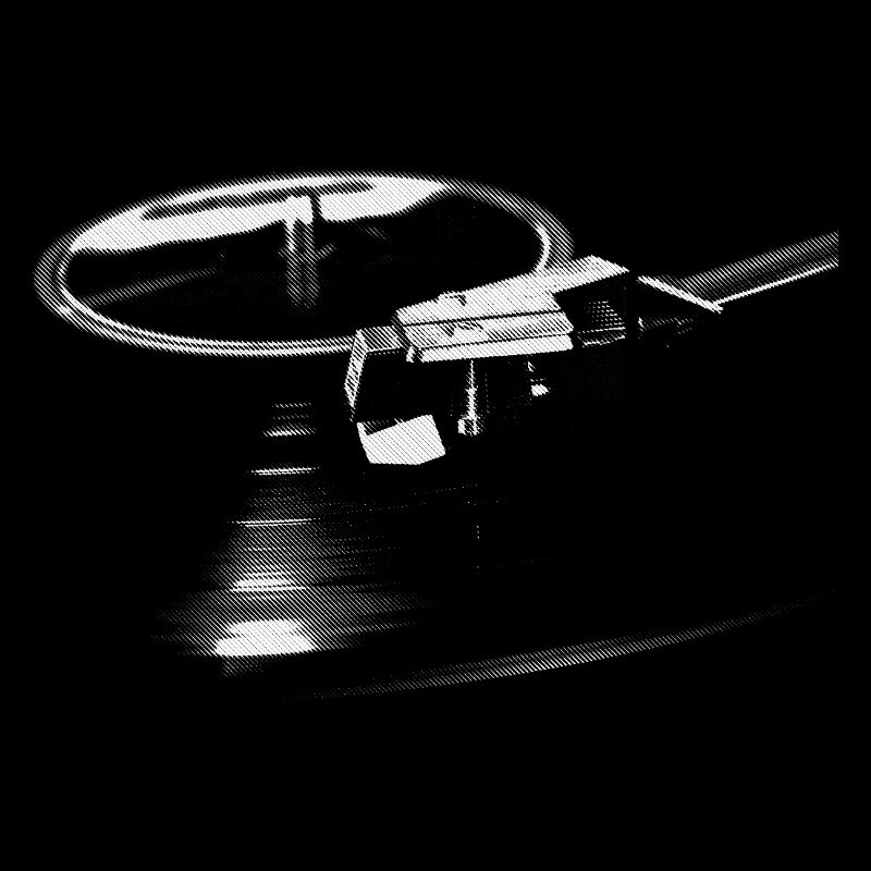 Graphic Turntable, Music Enthusiast