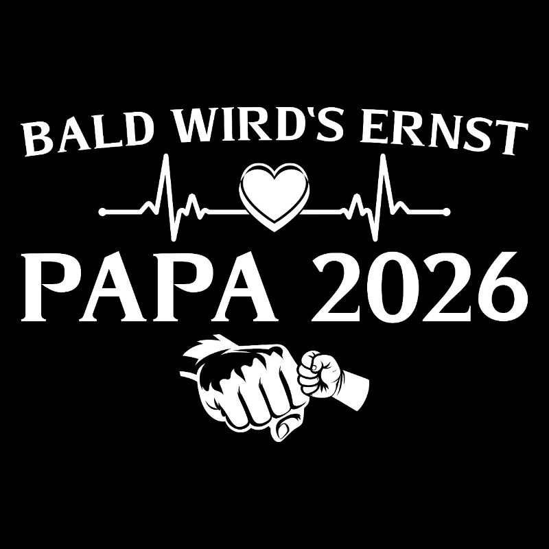 Papa 2026 Bald wird's ernst - Vaterschaft