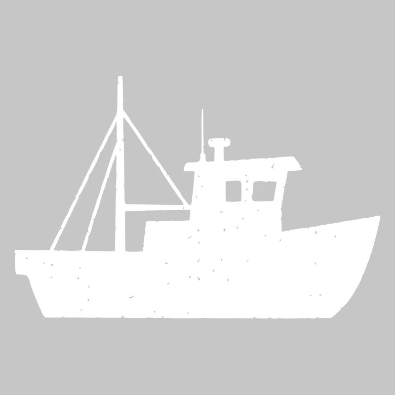 Petit cutter de pêche Kid Vector