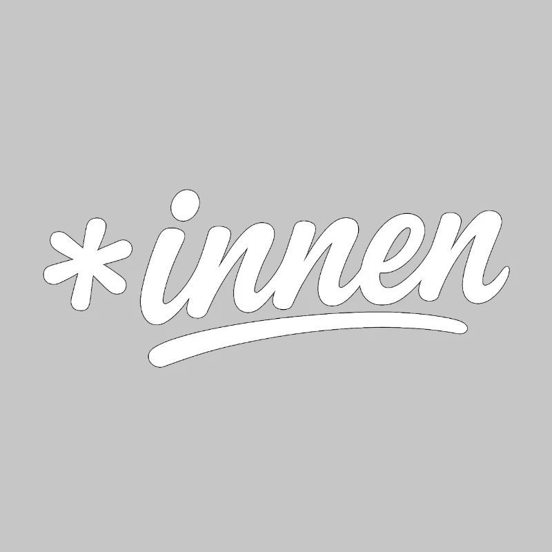 Inklusionsstern *innen Script