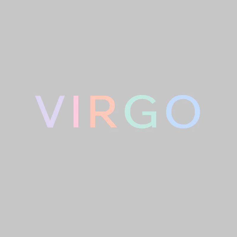 Pastel Virgo Gradient Typeface