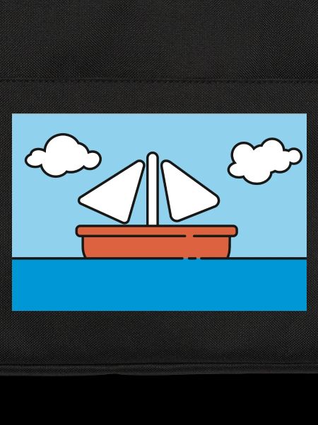 Wandbild Segelboot