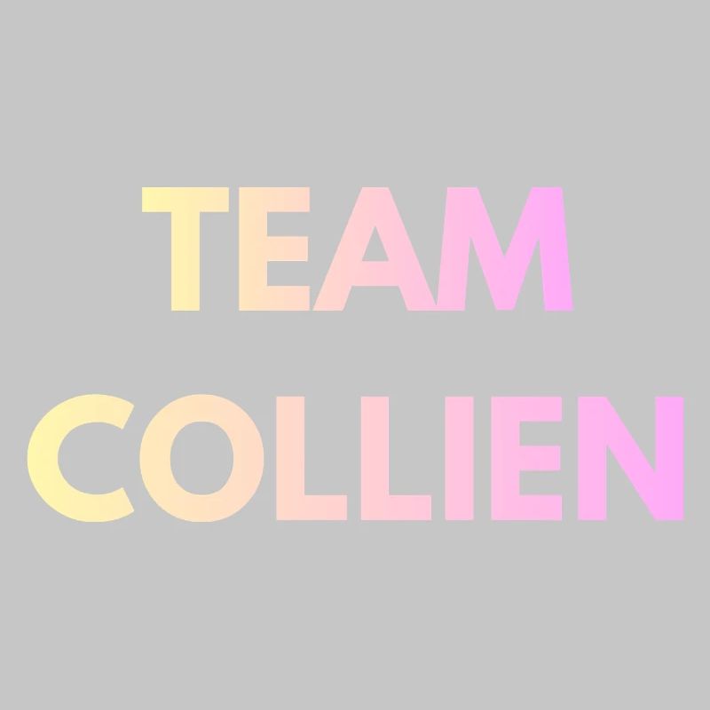 Texte du gradient de l’équipe Collien