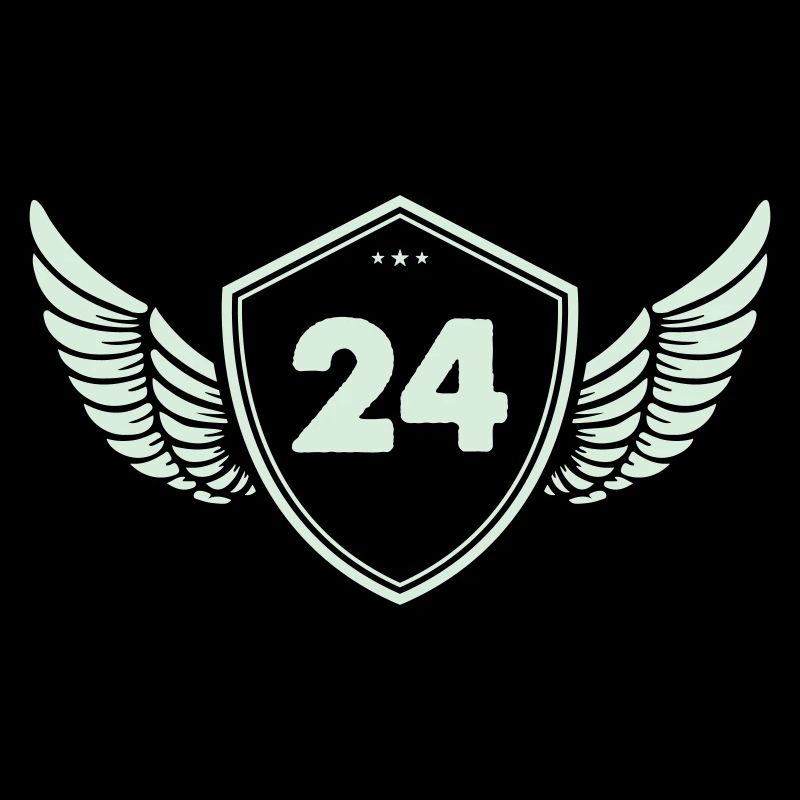24 Shield with wings