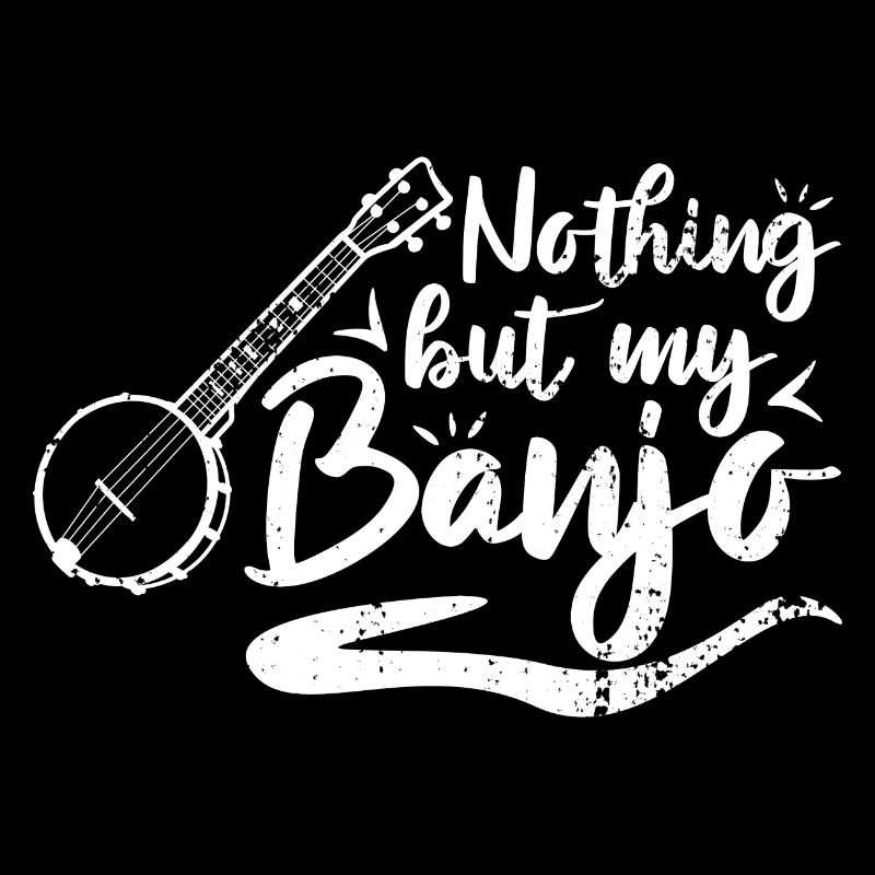 Banjo player saying