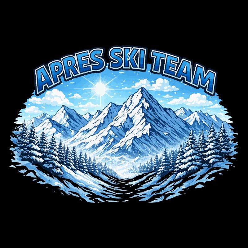 Après Ski Team Mountain Panorama