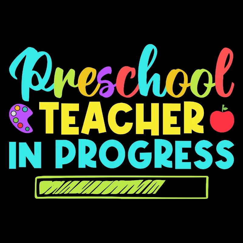 Pre K Teacher Preschool In Progress Kindergarten