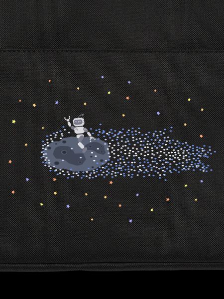 Roboter auf Meteoroid