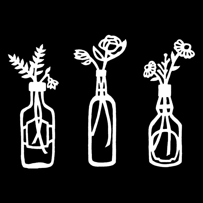 Nature in a bottle (white)