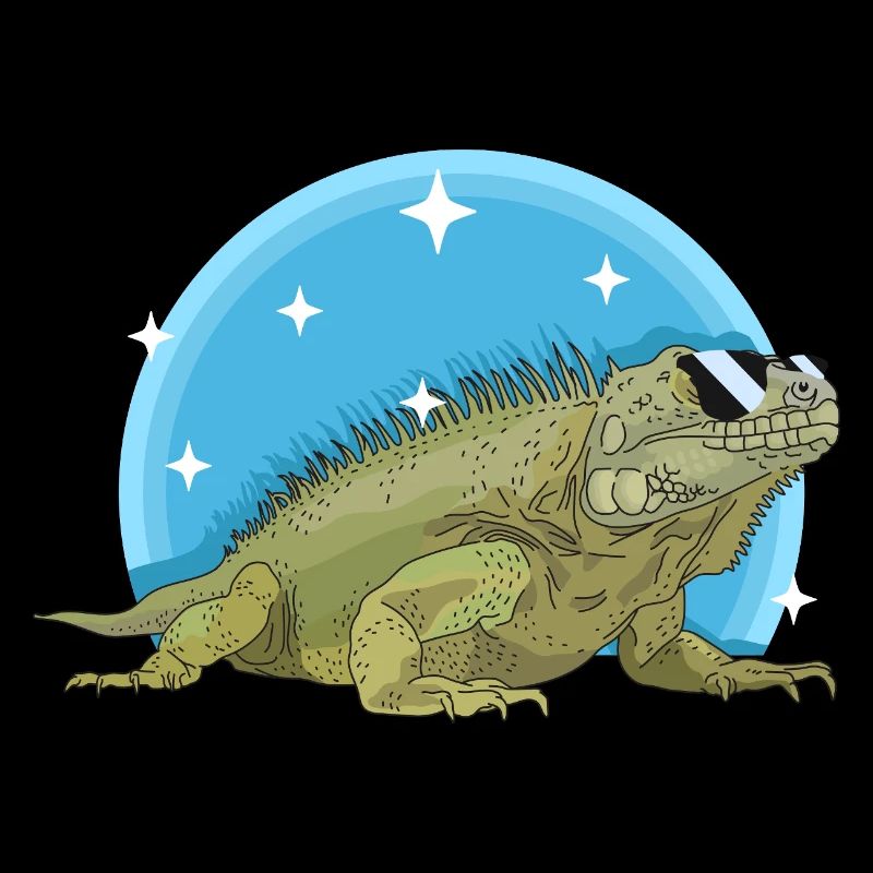 Iguana Lizard Iguanas Gift