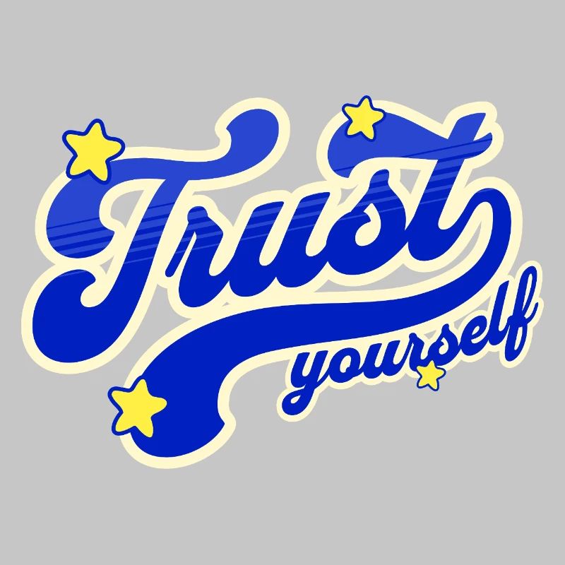Self-Confidence Starry Script