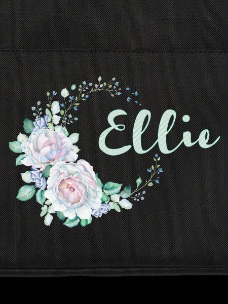 Ellie Flower Wreath Name