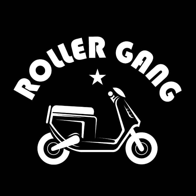 roller gang moped motorrad Rollerfahrer Symbol