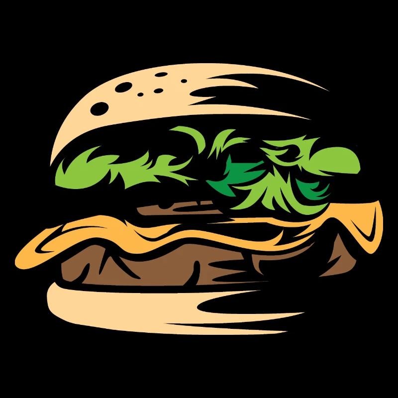 Burger lecker Essen selbstgemacht Bistro gesund