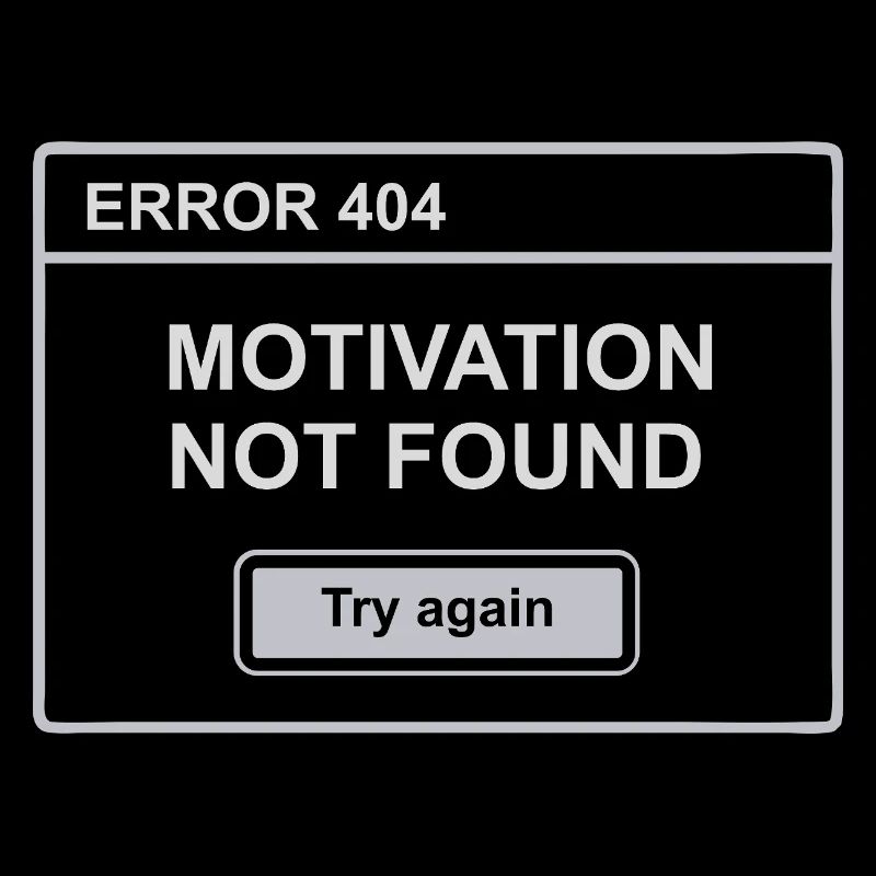 404 – Motivation introuvable