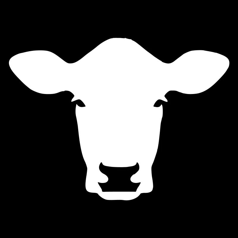 Icône de tête d’animal de ferme de vaches Icône