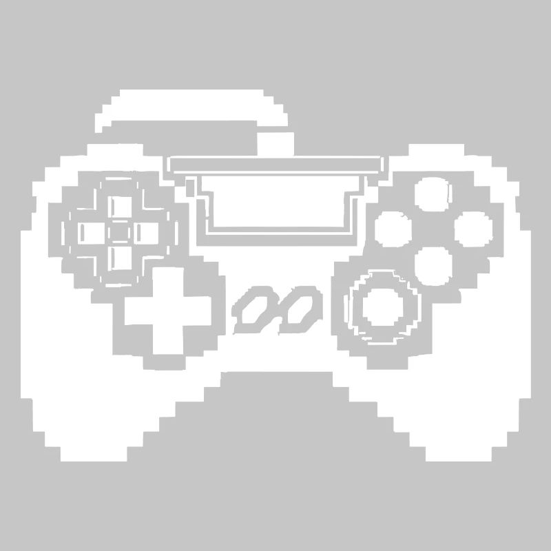 Game Controller Pixel Graphics