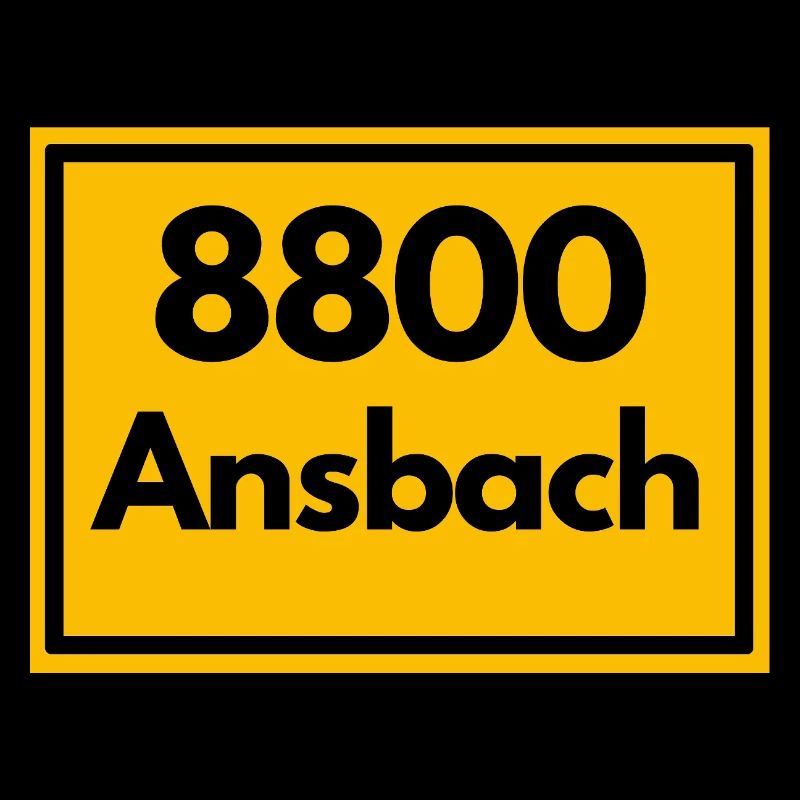OLD POSTCODE POSTCODE RETRO 8800 ANSBACH FRANKEN