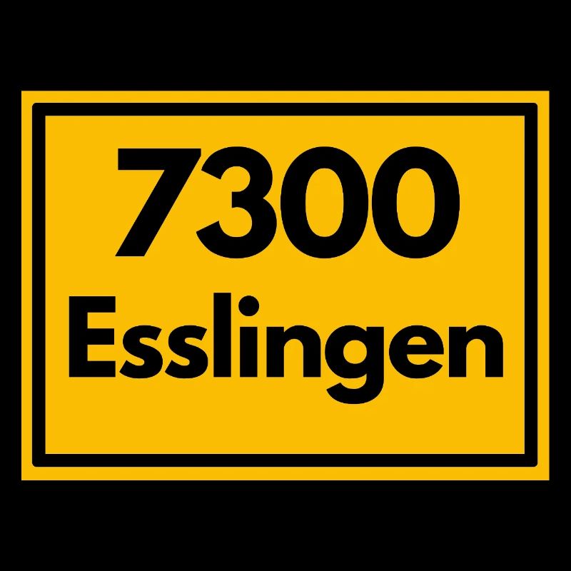 OLD POSTCODE ZIP CODE RETRO 7300 ESSLINGEN SCHABEN