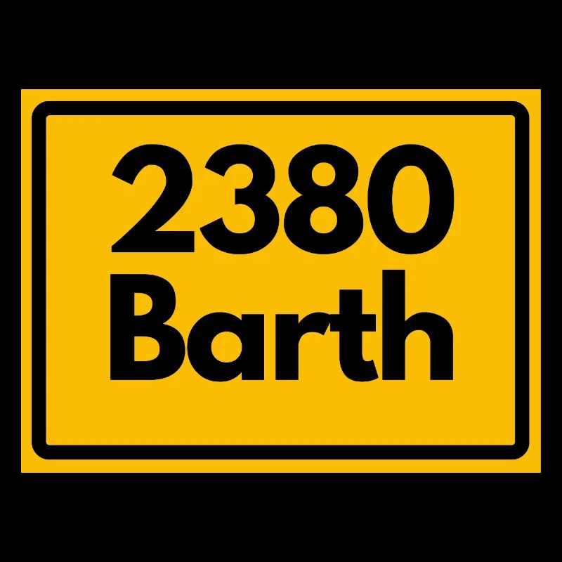 ANCIEN CODE POSTAL RETRO 2380 BARTH HEIMATSTOLZ